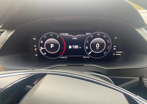 Skoda Superb cena 145000 przebieg: 28715, rok produkcji 2020 z Torzym małe 277